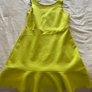 Lime Green J. Crew Dress Size 12
